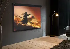 Экран Cactus 120" 149.4x265.7см Wallscreen CS-PSW-149X265-BK 16:9 настенно-потолочный рулонный черный — фото 2