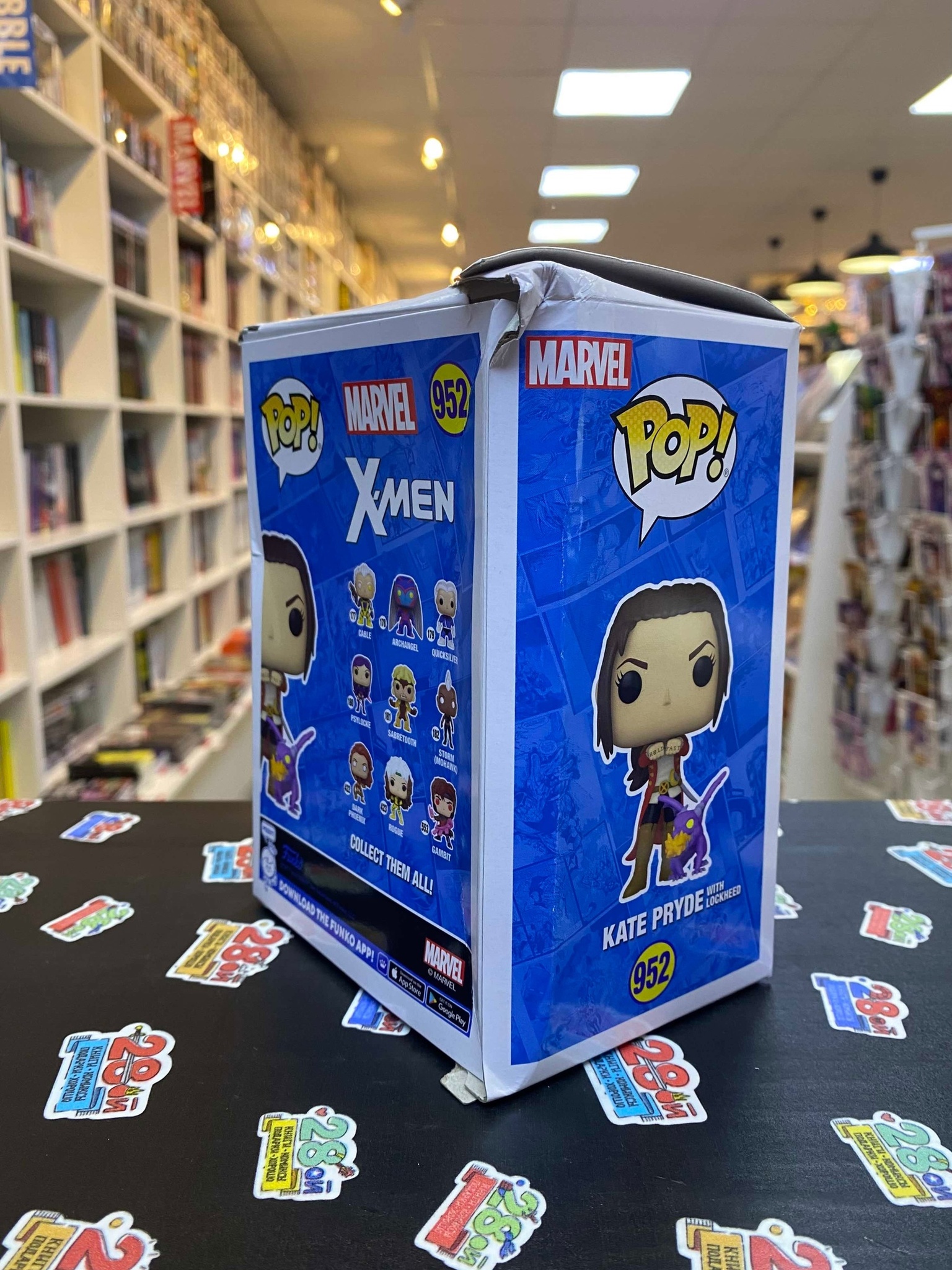 Funko POP! Marvel. X-Men: Kate Pryde with Lockheed (PX Exc) (952) (Б/У) –  купить по выгодной цене | Интернет-магазин комиксов 28oi.ru