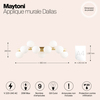 Настенный светильник Maytoni Dallas MOD547WL-09BS