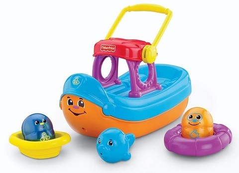 Fisher Price Лодка для купания (W9850)