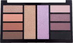 OG-Y6600 Палетка для век и лица тени+хайлайтер  VELVET LAVENDER