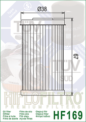 Фильтр масляный Hiflo Filtro HF169