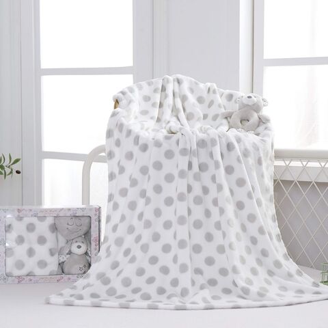 Плед детский с игрушкой Sofi De MarkO №4 серый