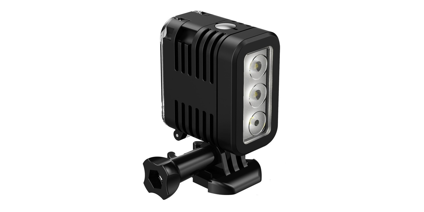 Фонарь водонепроницаемый HONGDAK LED Waterproof Video Light для экшн-камер