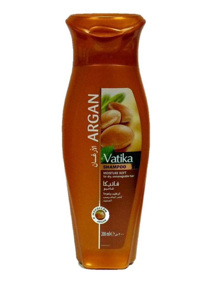 Шампунь для волос (VATIKA Argan мягкое увлажнение) 400 мл