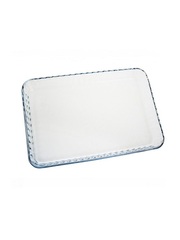 Форма для запекания жаропрочная стеклянная прямоугольная 3,8 литра Borcam 59204 40х27х5 см