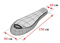Спальный мешок для зимнего туризма Alexika   Iceland арт. 9228