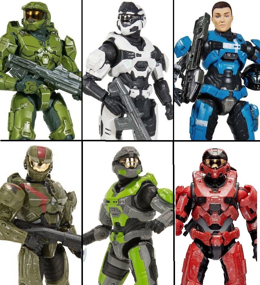 Хало фигурка Спартанец: купить игрушки из игры Halo в интернет магазине  Toyszone.ru