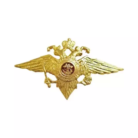 Орел МВД малый металлический