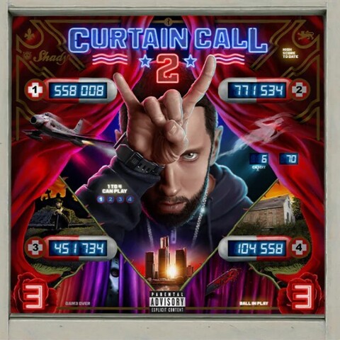 Виниловая пластинка. Eminem - Curtain Call 2