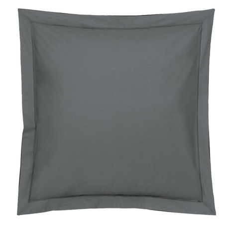 Наволочка 50х73 Blanc des Vosges Uni Ardoise