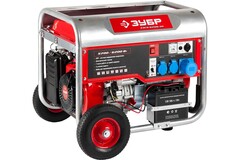Генератор бензиновый ЗУБР ЗЭСБ-6200-ЭН - [5.7 кВт / 220V]