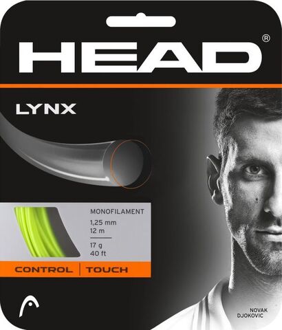 Теннисные струны Head LYNX (12 m) - yellow