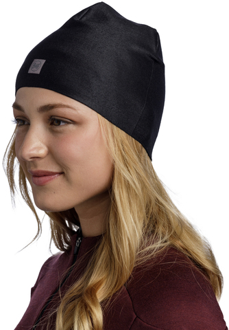 Картинка шапка Buff Hat Thermonet Solid Black - 2
