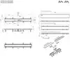 Am.Pm PrimeFlow W02SC-U11-080-04BM Душевой трап (лоток) 80 комбинированный затвор с черной матовой решеткой под плитку