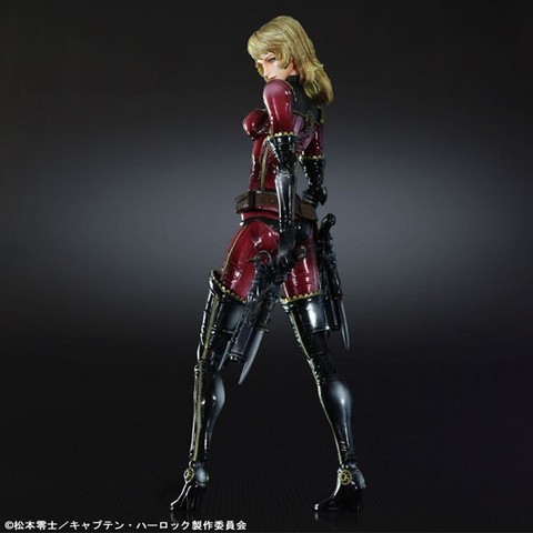 Space Pirate Captain Harlock Play Arts Kai - Kei Yuki