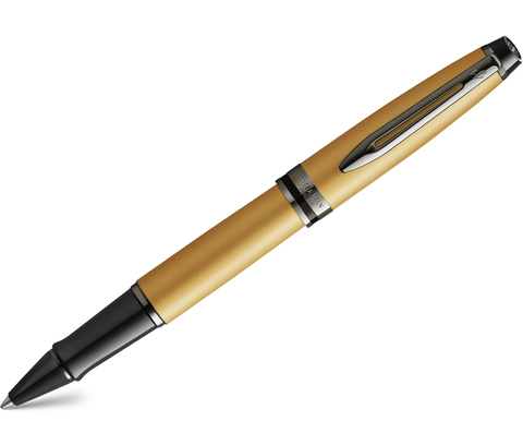 Ручка-роллер Waterman Expert Metallic, Gold RT (2119259)