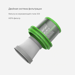 Пылесос CleanFly FV2 Portable, черный