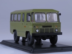 GAZ-66 AMS-66 Army Bus khaki 1:43 Start Scale Models (SSM)