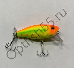 Воблер Rosy Down Fighter 76F 76мм, 12,8гр, загл. 0,5-1,5м
