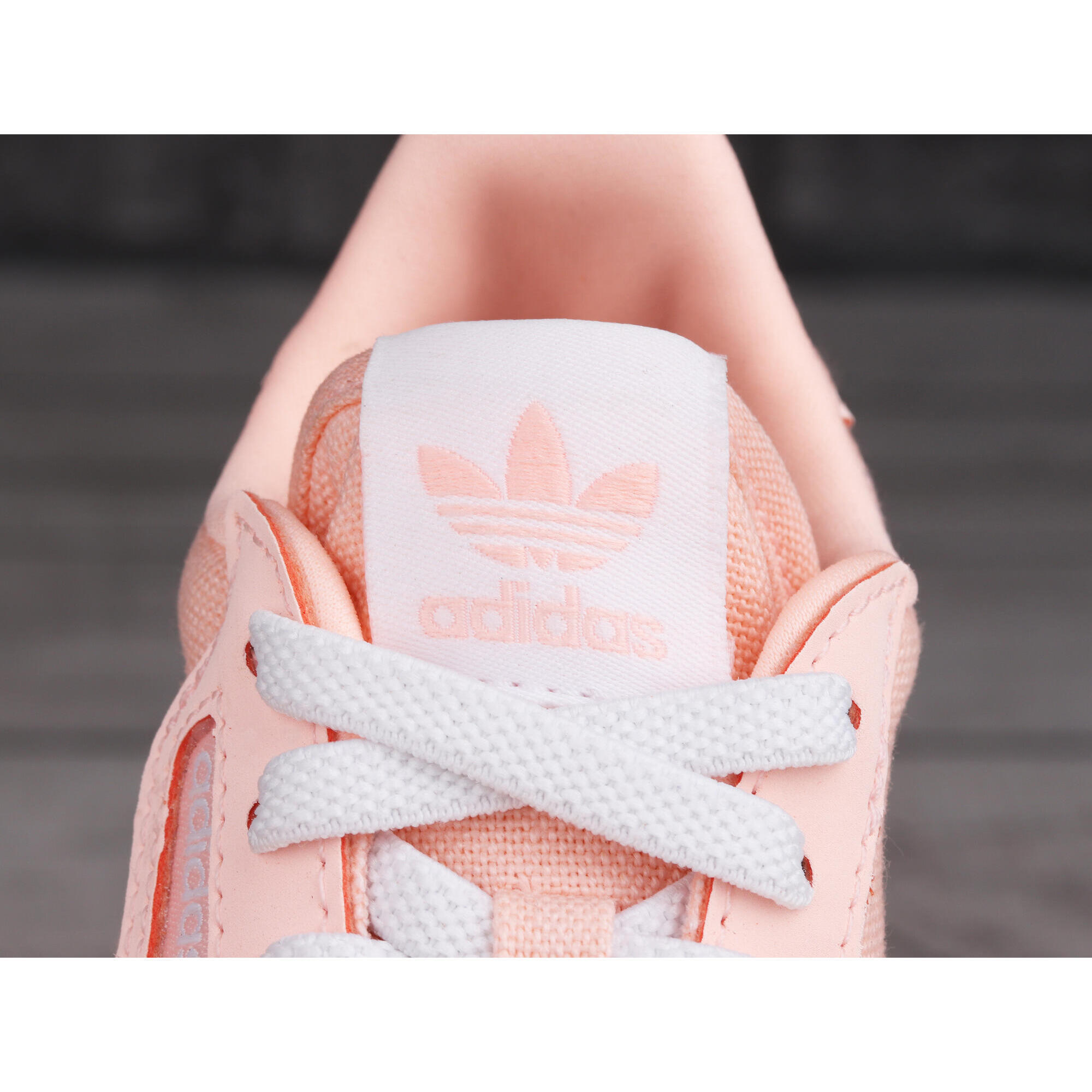 Peach color discount shoes adidas