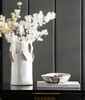 Чаша Round golden scale fruit bowl