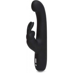 Вибратор Happy Rabbit Slimline G-Spot перезаряжаемый, черный