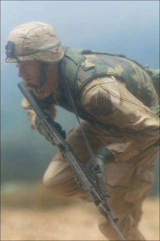 Милитари фигурка Боец спецподразделения ВВС Армии США
