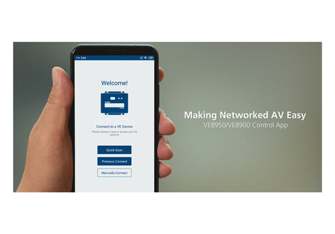 VE8900 / VE8950 Control App
