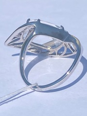 Горный хрусталь 515  (кольцо из серебра)
