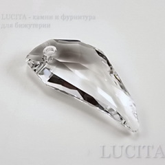 6150 Подвеска Сваровски Клык Crystal  (30 мм)