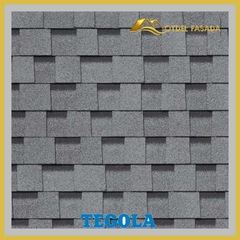 Гибкая черепица TEGOLA  PIEMONTE Ardesia 458 2,29 м2