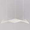 Люстра Rhythm Horizontal White L202