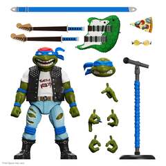 Фигурка Ultimate Super7 Teenage Mutant Ninja Turtles: Classic Rocker Leo