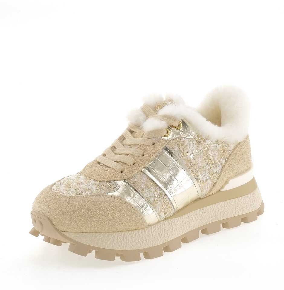 Кроссовки женские GRACIANA Y908-4-1M бежевые