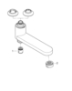 Grohe 13450000 Излив поворотн.съемн. с Перекл,143 мм