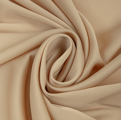Атлас Армани стрейч, 90 гр/м2, 145 см, бежевый