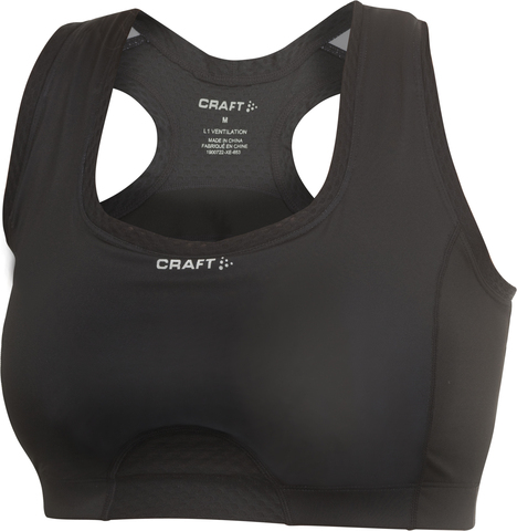 Бюстгальтер Craft Cool Sport Super Bra черный