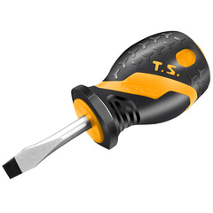 TOLSEN (TT20132) Отвертка шлицевая "GRIPro", Slotted 6,5 мм, 38 мм