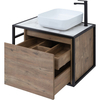 Aquanet 261657 Тумба Nova Lite LOFT 75 R цв. дуб рустикальный (261657)