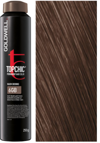 Goldwell Topchic 6GB темный золотисто-коричневый блондин TC 250ml