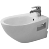 Duravit Duraplus Биде подвесное Colomba, с перел., с 1 отв. под смес. 360x575мм, Цвет:Пергамон 2532104700