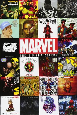 洋書 Marvel: The Hip-Hop Covers Vol. 2 51X6UKdS2hL._AC_SY200_QL15_.jpg