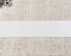 Резинка тканая 5с3301, ш. 3,5 см, пр-во Беларусь, белый