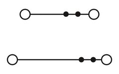 PTTBS 2,5 RD-Двухъярусные клеммы