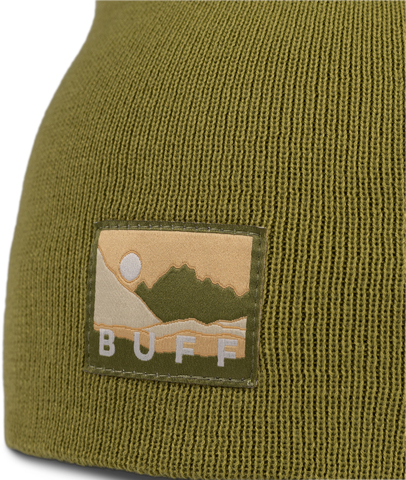 Картинка шапка вязаная Buff Hat Knitted Long Moss - 4