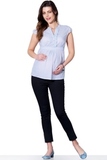 Рубашка для беременных 01329 синий