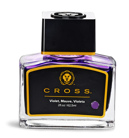 Чернила во флаконе Cross для перьевых ручек, 62,5 ml, Violet, блистер (8945S-6)