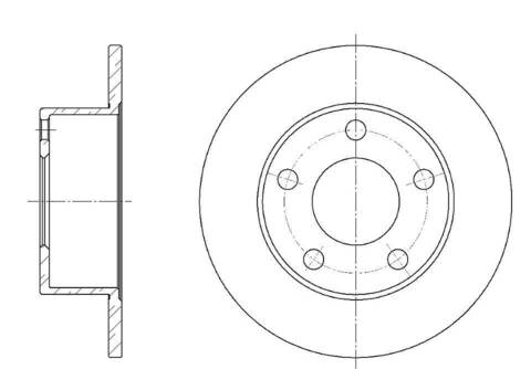 Диск тормозной G-brake  GR-01067