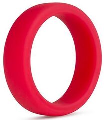 Красное эрекционное кольцо Silicone Go Pro Cock Ring - 
